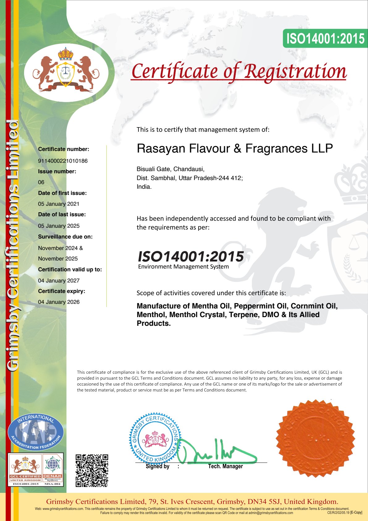 ISO 14001:2015